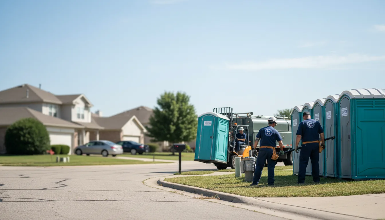 Porta Potty Rental in Jones, LA near me
